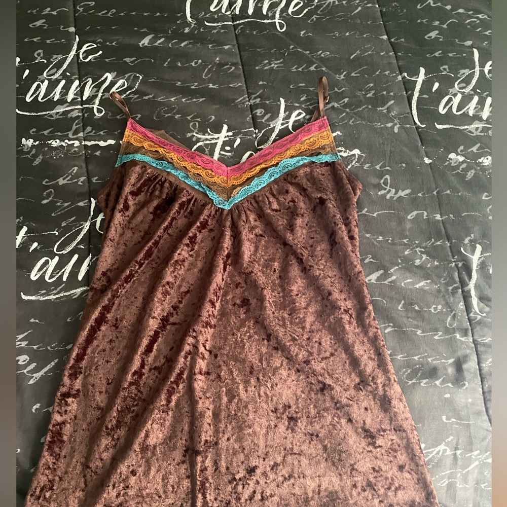 Lace tank top